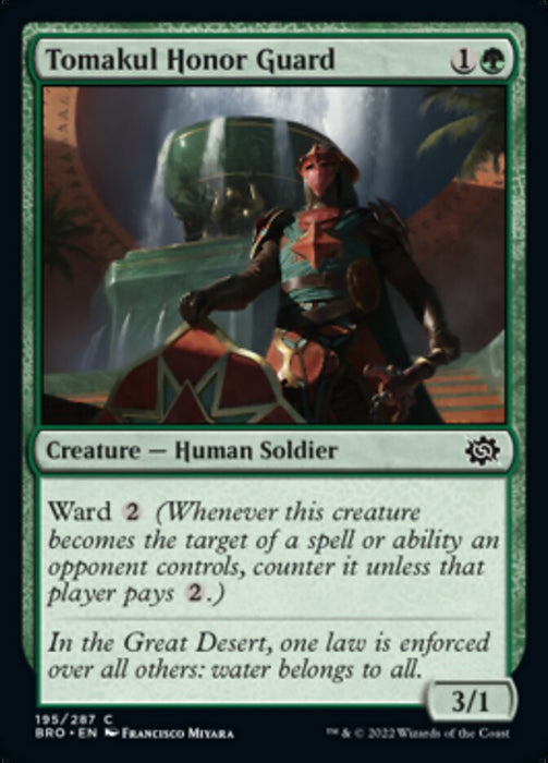 Tomakul Honor Guard (Foil)