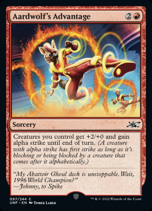 Aardwolf's Advantage (Foil)