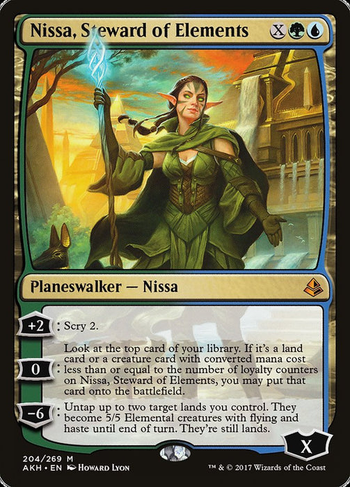 Nissa, Steward of Elements  (Foil)