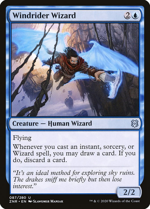 Windrider Wizard  (Foil)