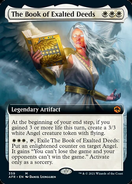 The Book of Exalted Deeds  - Legendary - Extended Art