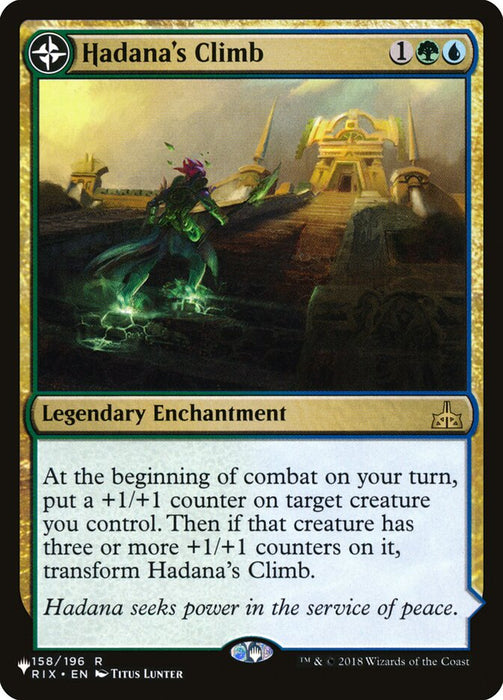 Hadana's Climb // Winged Temple of Orazca - Compasslanddfc- Legendary