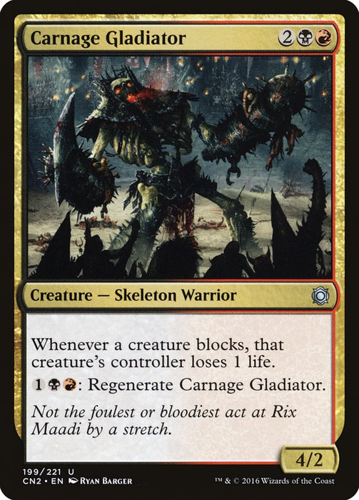 Carnage Gladiator  (Foil)