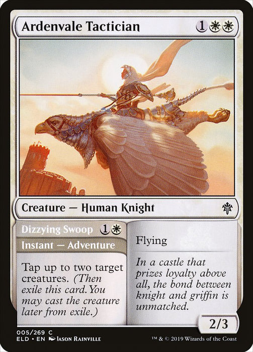 Ardenvale Tactician // Dizzying Swoop  (Foil)