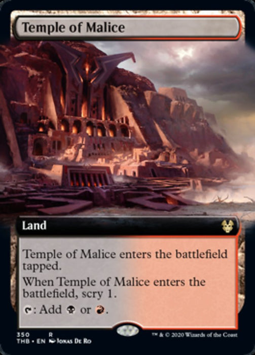 Temple of Malice - Extendedart