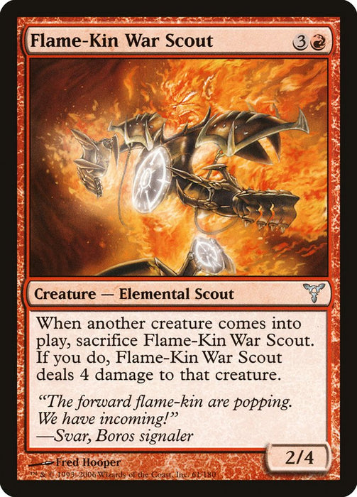 Flame-Kin War Scout  (Foil)