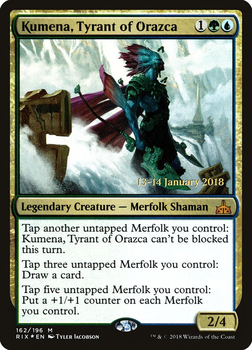 Kumena, Tyrant of Orazca  (Foil)