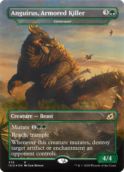 Anguirus, Armored Killer - Gemrazer - Borderless  (Foil)
