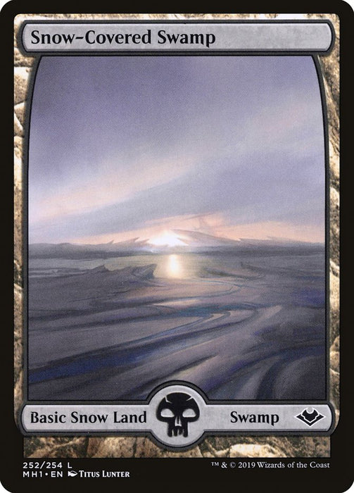 Snow-Covered Swamp - Full Art  (Foil)