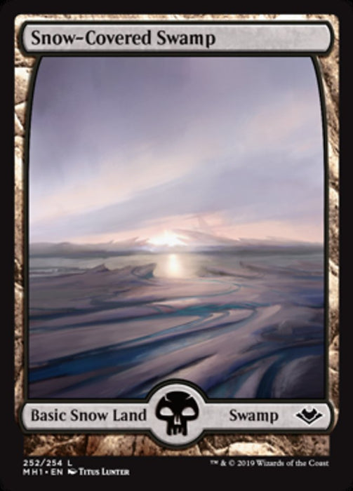 Snow-Covered Swamp - Full Art