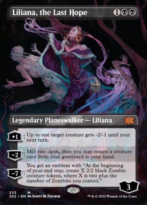Liliana, the Last Hope - Borderless  - Inverted
