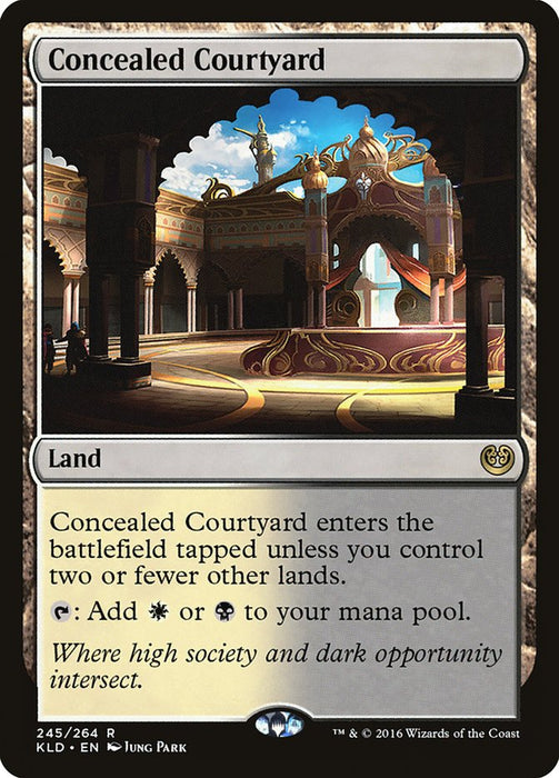 Concealed Courtyard  (Foil)