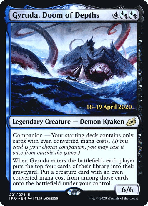 Gyruda, Doom of Depths  - Legendary (Foil)