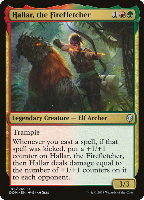 Hallar, the Firefletcher  - Legendary (Foil)