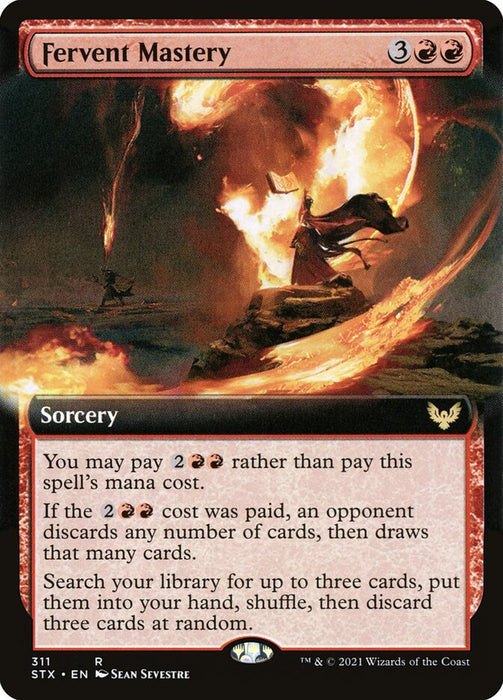 Fervent Mastery  - Extended Art (Foil)
