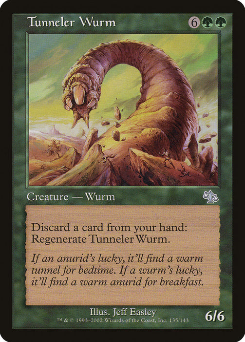 Tunneler Wurm  (Foil)