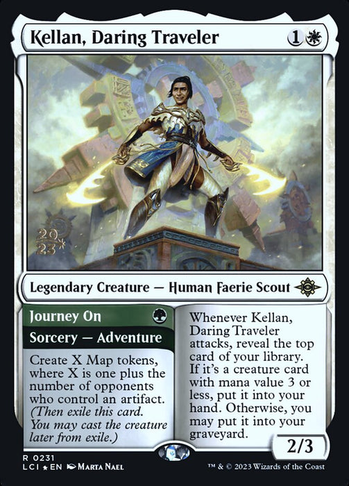 Kellan, Daring Traveler // Journey On - Legendary (Foil)