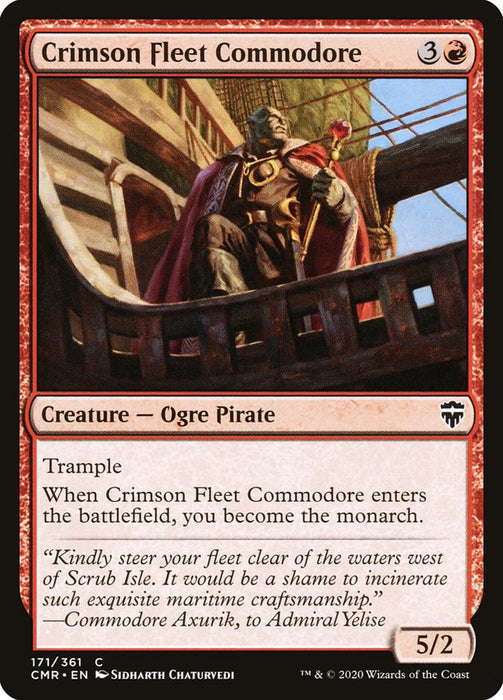 Crimson Fleet Commodore  (Foil)