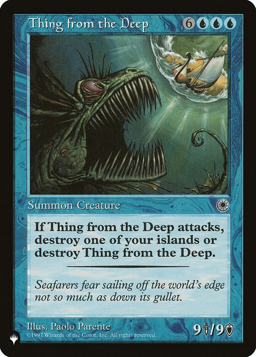 Thing from the Deep - Retro Frame