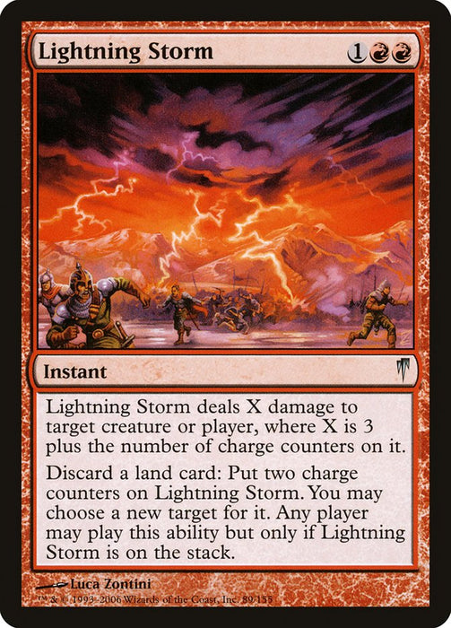 Lightning Storm  (Foil)