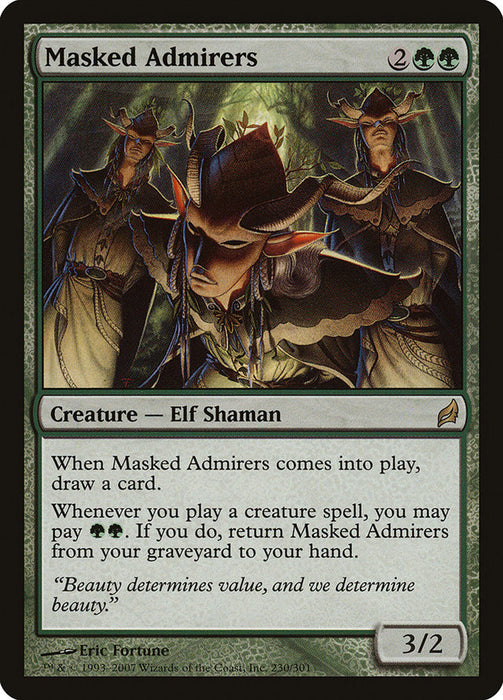 Masked Admirers  (Foil)