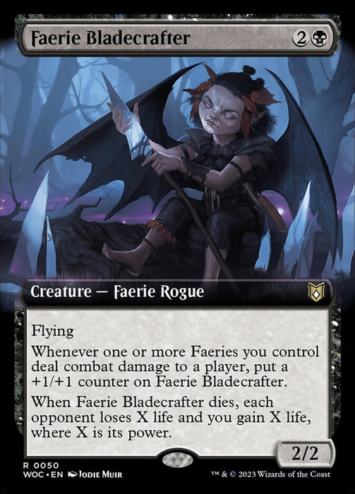 Faerie Bladecrafter - Extended Art