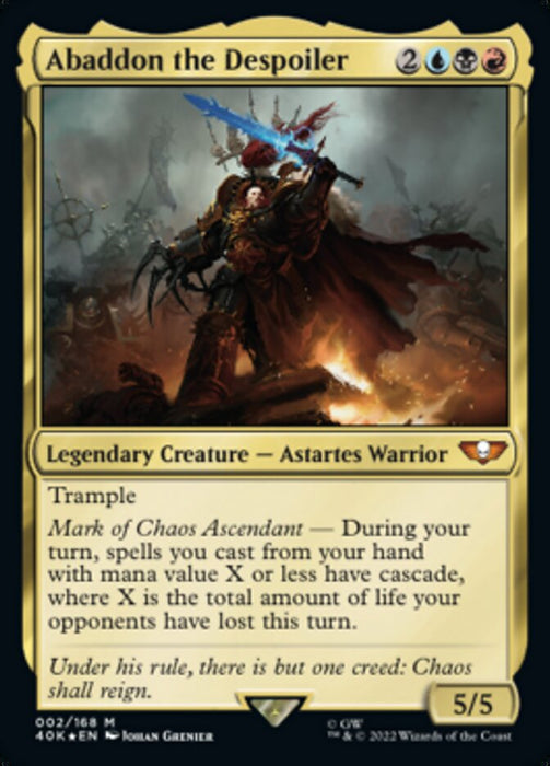Abaddon the Despoiler - Legendary (Foil)