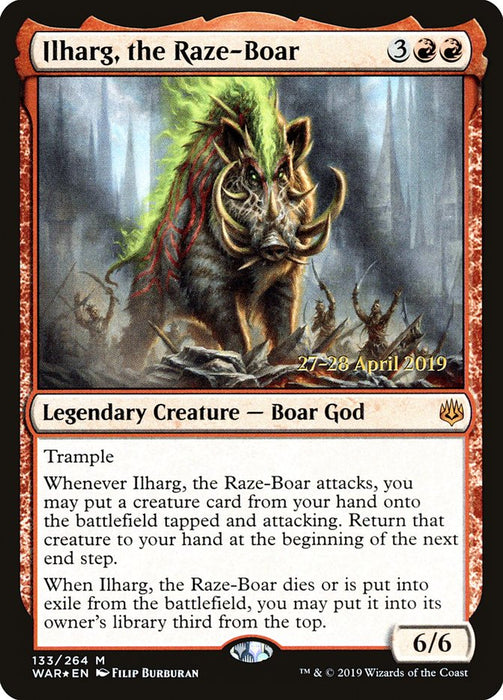 Ilharg, the Raze-Boar  - Legendary (Foil)