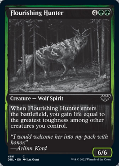 Flourishing Hunter  - Inverted (Foil)