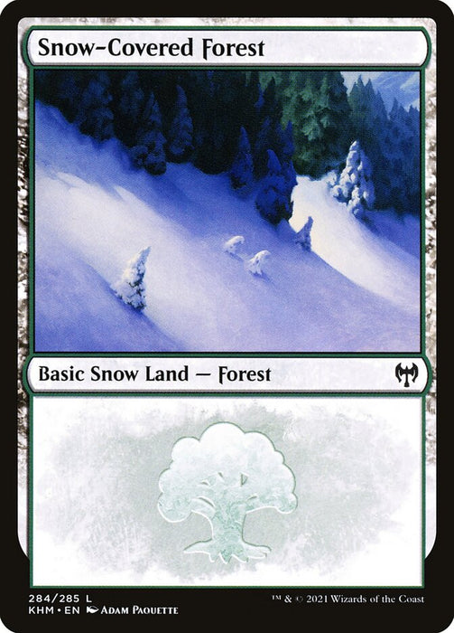 Snow-Covered Forest  - Snow (Foil)