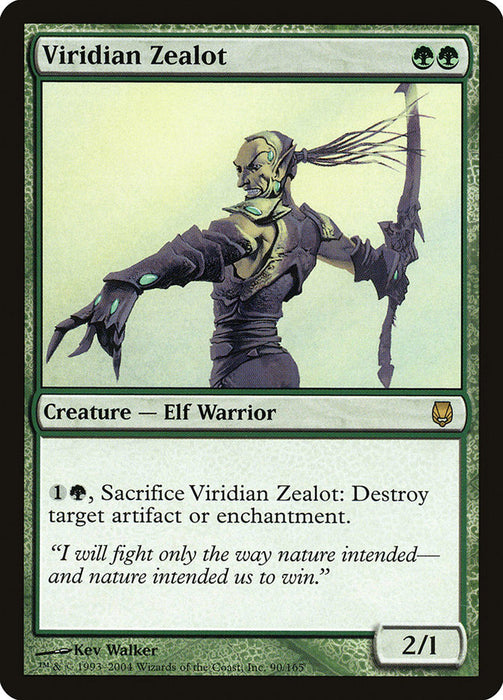Viridian Zealot  (Foil)