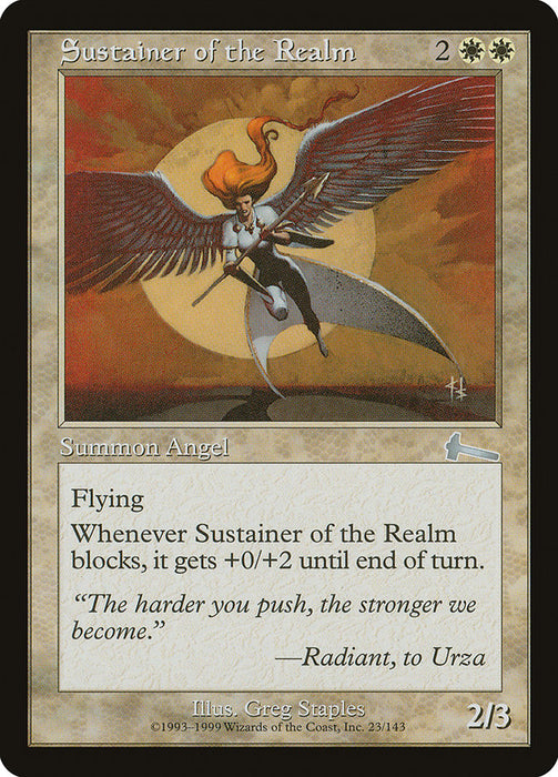 Sustainer of the Realm  (Foil)