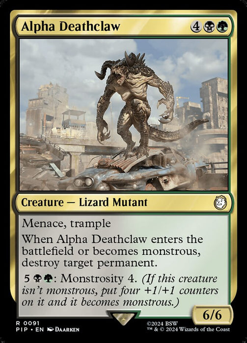 Alpha Deathclaw (Foil)