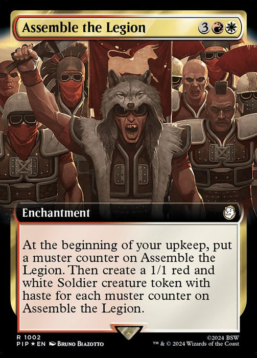 Assemble the Legion - Extended Art (Foil)