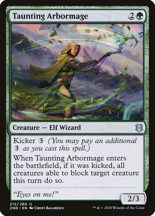 Taunting Arbormage  (Foil)