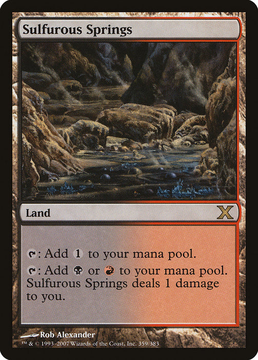 Sulfurous Springs  (Foil)