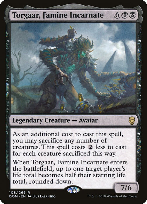 Torgaar, Famine Incarnate  - Legendary (Foil)