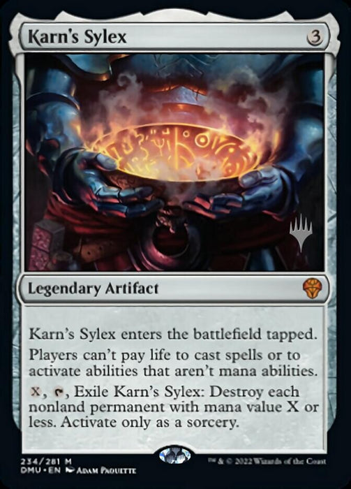 Karn's Sylex - Legendary (Foil)