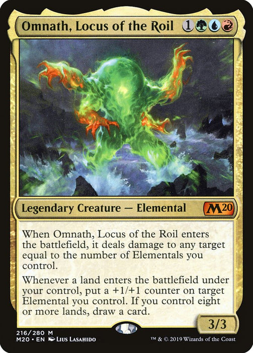 Omnath, Locus of the Roil  - Legendary (Foil)