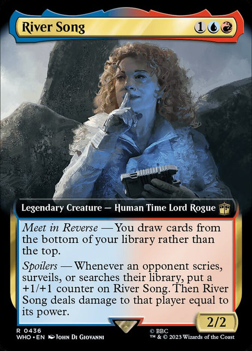 River Song - Extended Art- Legendary (Foil)