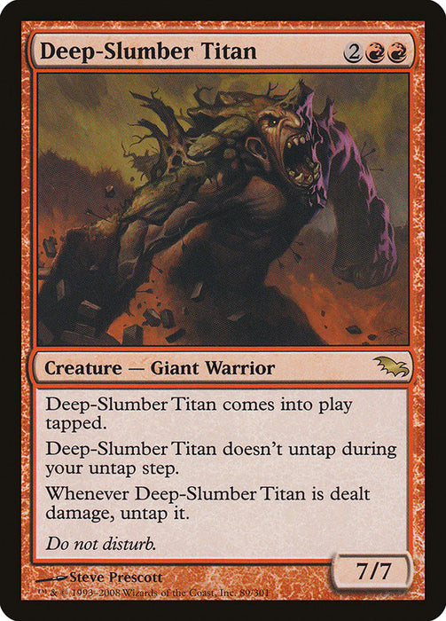 Deep-Slumber Titan  (Foil)