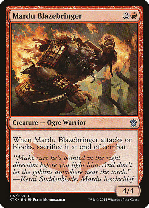 Mardu Blazebringer  (Foil)
