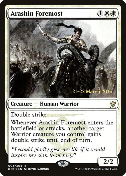 Arashin Foremost  (Foil)