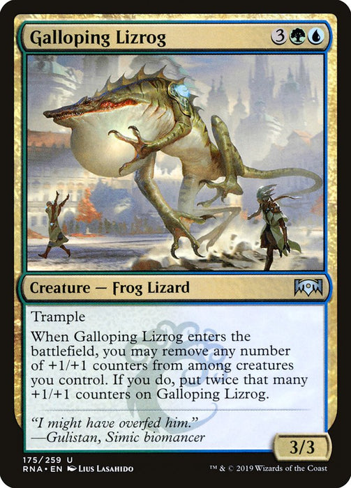 Galloping Lizrog  (Foil)