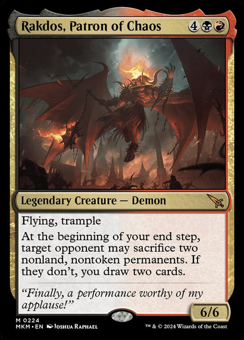 Rakdos, Patron of Chaos - Legendary