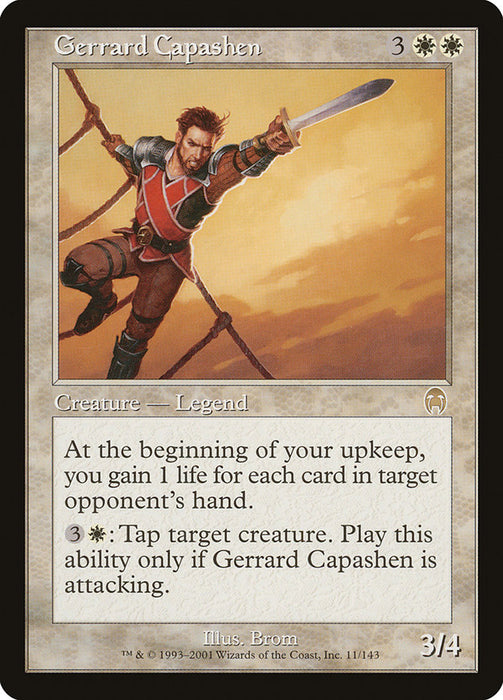 Gerrard Capashen  (Foil)