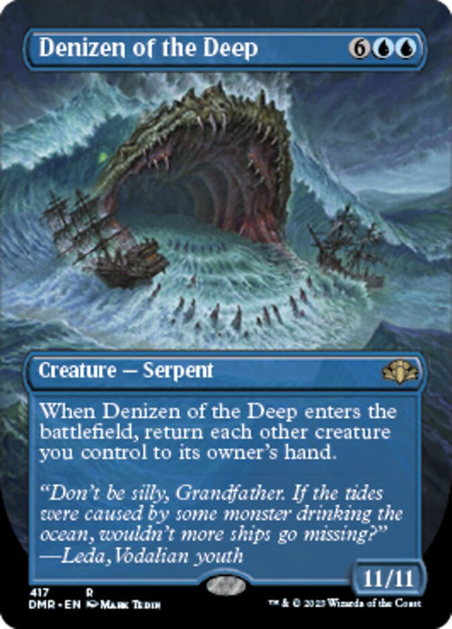 Denizen of the Deep - Borderless (Foil)