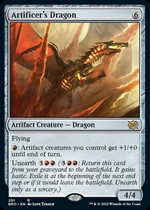 Artificer's Dragon (Foil)