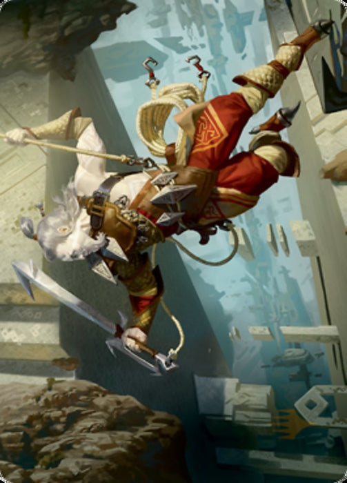 Cliffhaven Sell-Sword // Cliffhaven Sell-Sword - Borderless  (Foil)