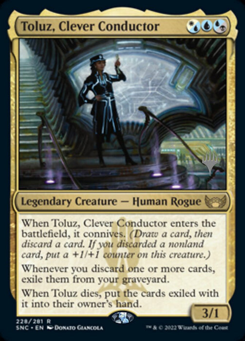 Toluz, Clever Conductor - Legendary (Foil)